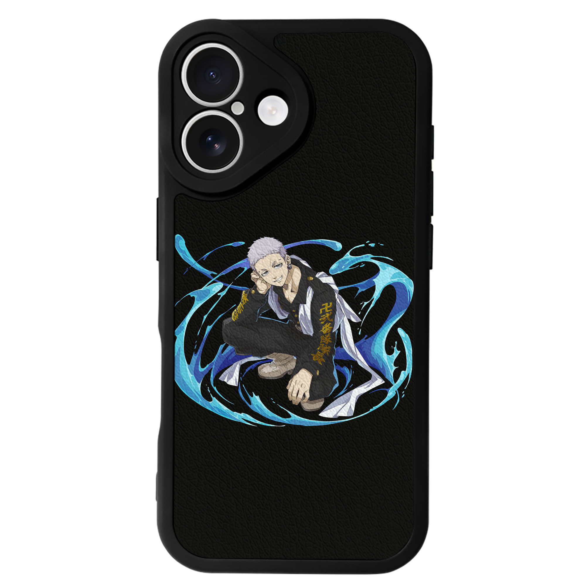 （画像用） 東京リベンジャーズ Tokyo Revengers 【iPhone 16シリーズ対応】シリコンスマホケース（レザー調） 材質：シリコン